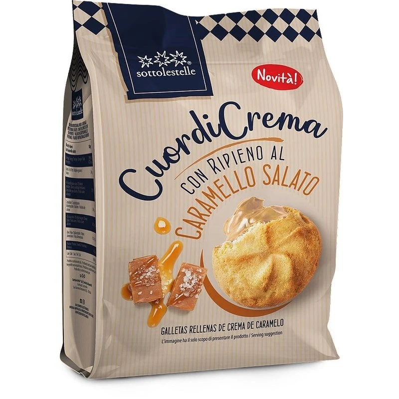 Biscotti-CuordiCrema-con-Crema-al-Caramello-200Gr.-Sottolestelle