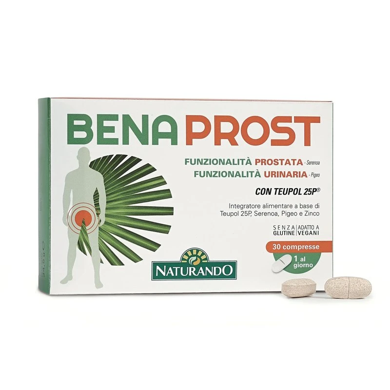 Benaprost-30-Compresse-Funzionalità-Urinaria-Naturando