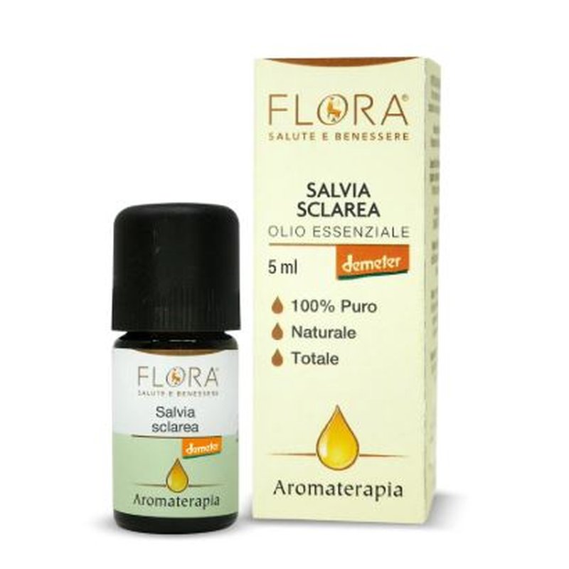 Olio-Essenziale-Salvia-Sclarea-5Ml-Flora