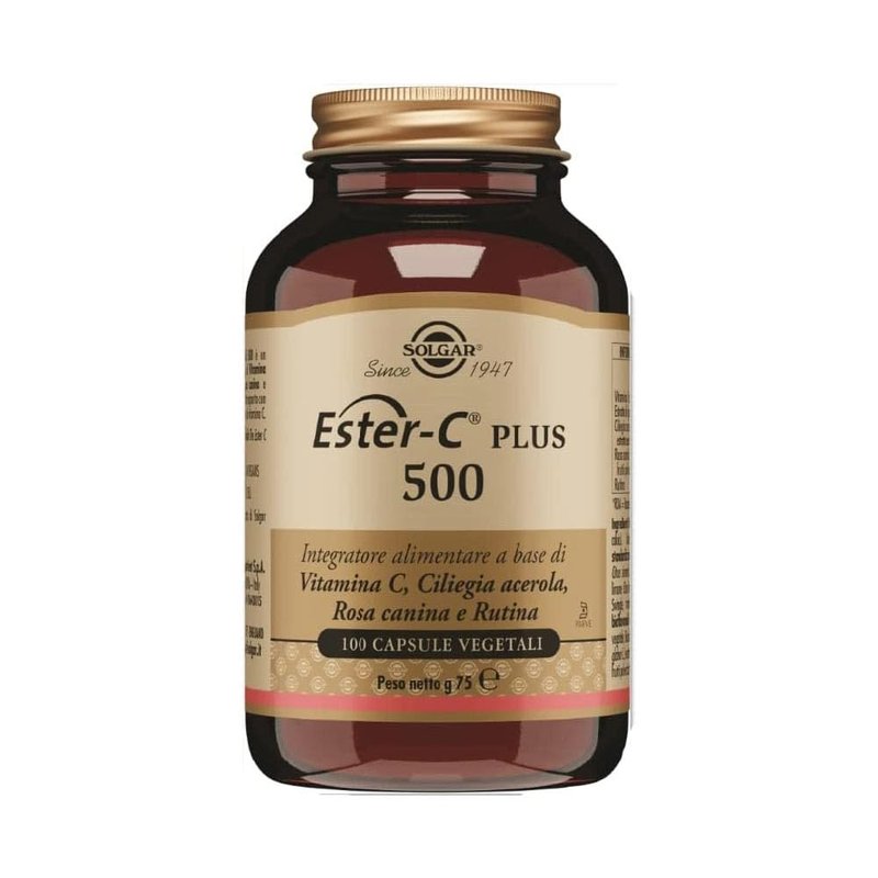 Ester-C-Plus-500-100-Compresse-Solgar