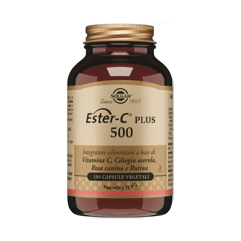 Ester-C-Plus-500-100-Compresse-Solgar