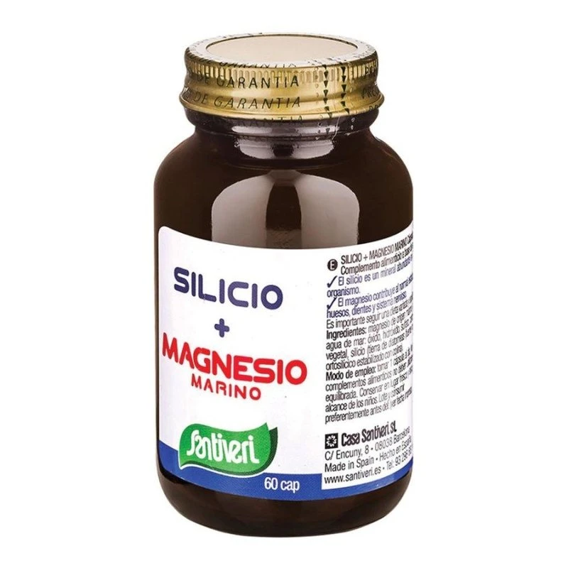 Silicio-+-Magnesio-Marino-Compresse-28Gr-Santiveri