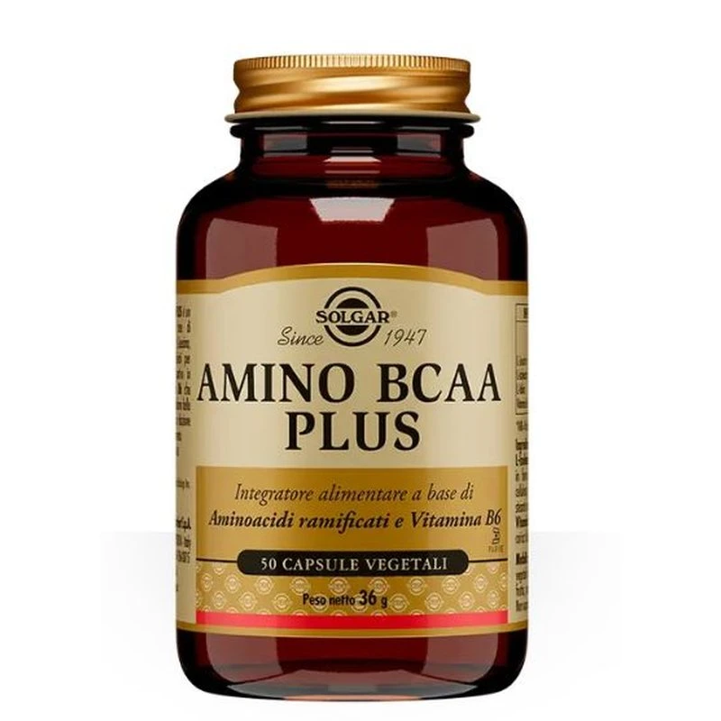 Amino-BCAA-Plus-50-Compresse-Solgar