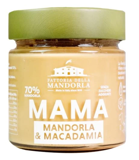 Crema-Mama-mandorle-e-noci-di-macadamia-200Gr-Fattoria-della-Mandorla