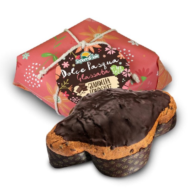 Dolce-Pasqua-Glassato-Bio-Gianduia-Fondente-700Gr-Sapore-di-Sole
