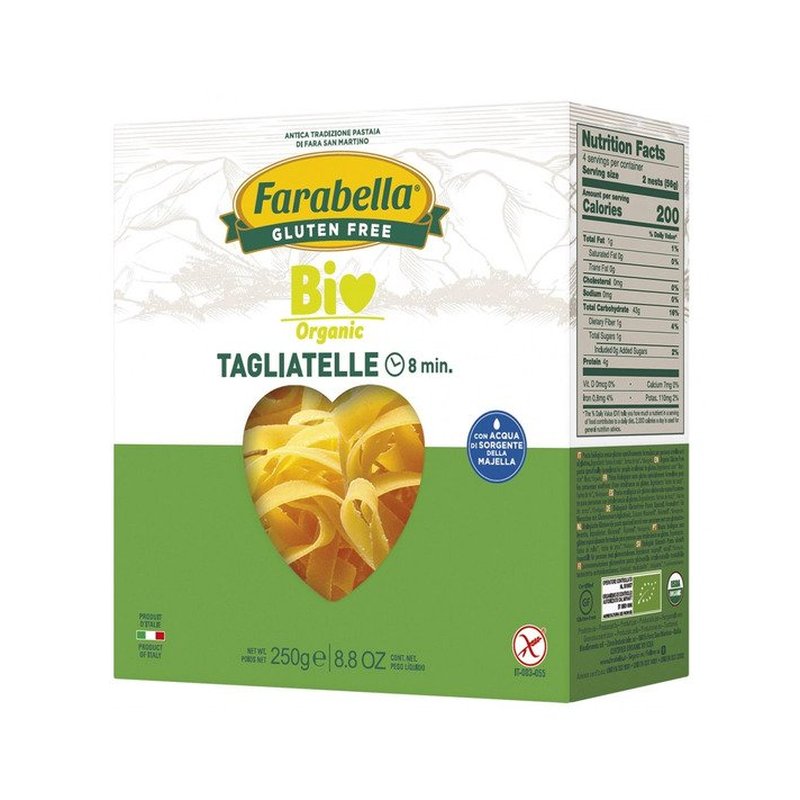 Tagliatelle-Mais-e-Riso-250Gr-Farabella-Bio