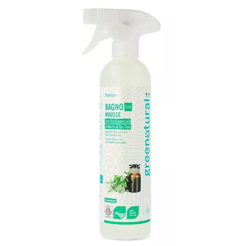 Bagno-Mousse-2in1-Con-olio-Essenziale-di-MentaeTea-Tree-500Ml-Green-Natural