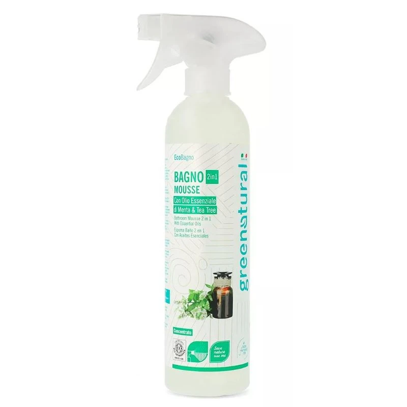 Bagno-Mousse-2in1-Con-olio-Essenziale-di-MentaeTea-Tree-500Ml-Green-Natural
