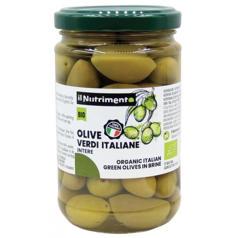 Olive-Verdi-Italiane-Intere-In-salamoia-280Gr-Il-Nutrimento